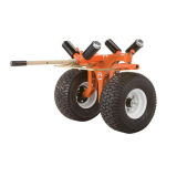 Two-Wheel Tiiger Utility Pole Dolly