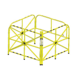 LARGE MANHOLE GUARD WITH INTEGRATED MAST – IN-2324