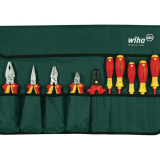 Wiha Insulated Pliers/Slotted/Phillips/Square Screwdrivers 10 Piece Set