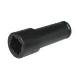 Double-Square Impact Socket, 1/2 in Drive, 8 Point