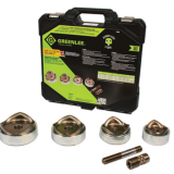 Greenlee Punch Kit, Stainless (2-1/2,3, 3-1/2″ & 4 COND) – 7308