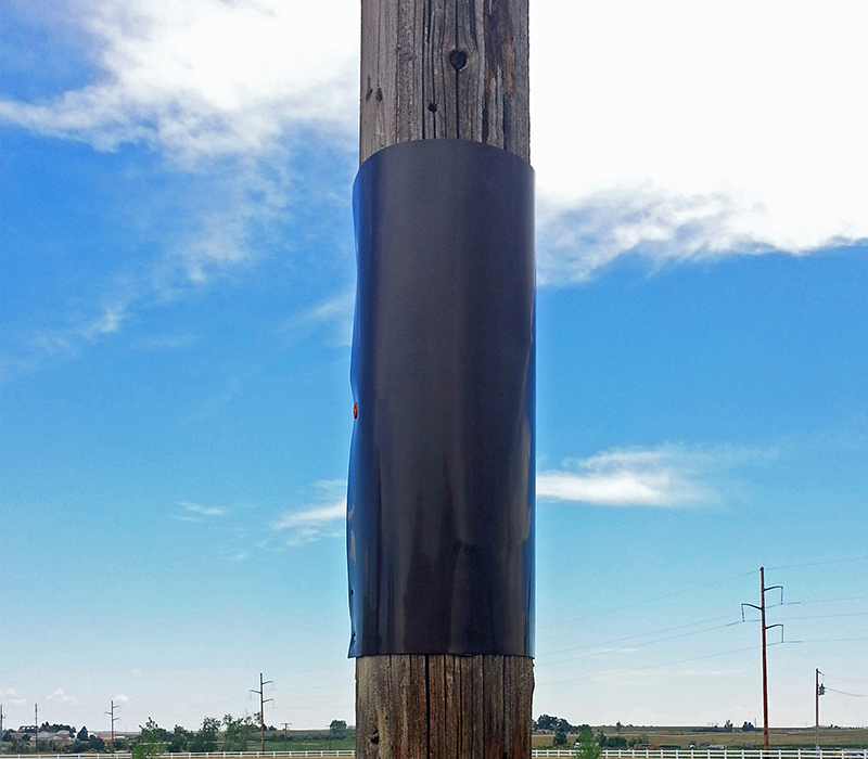 Utility Pole Wrap — Pro Fabric Supply