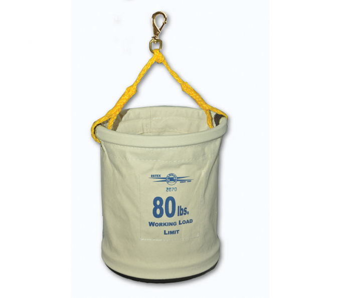 Estex Tool Bucket Plastic Bottom W/Snap - 2070