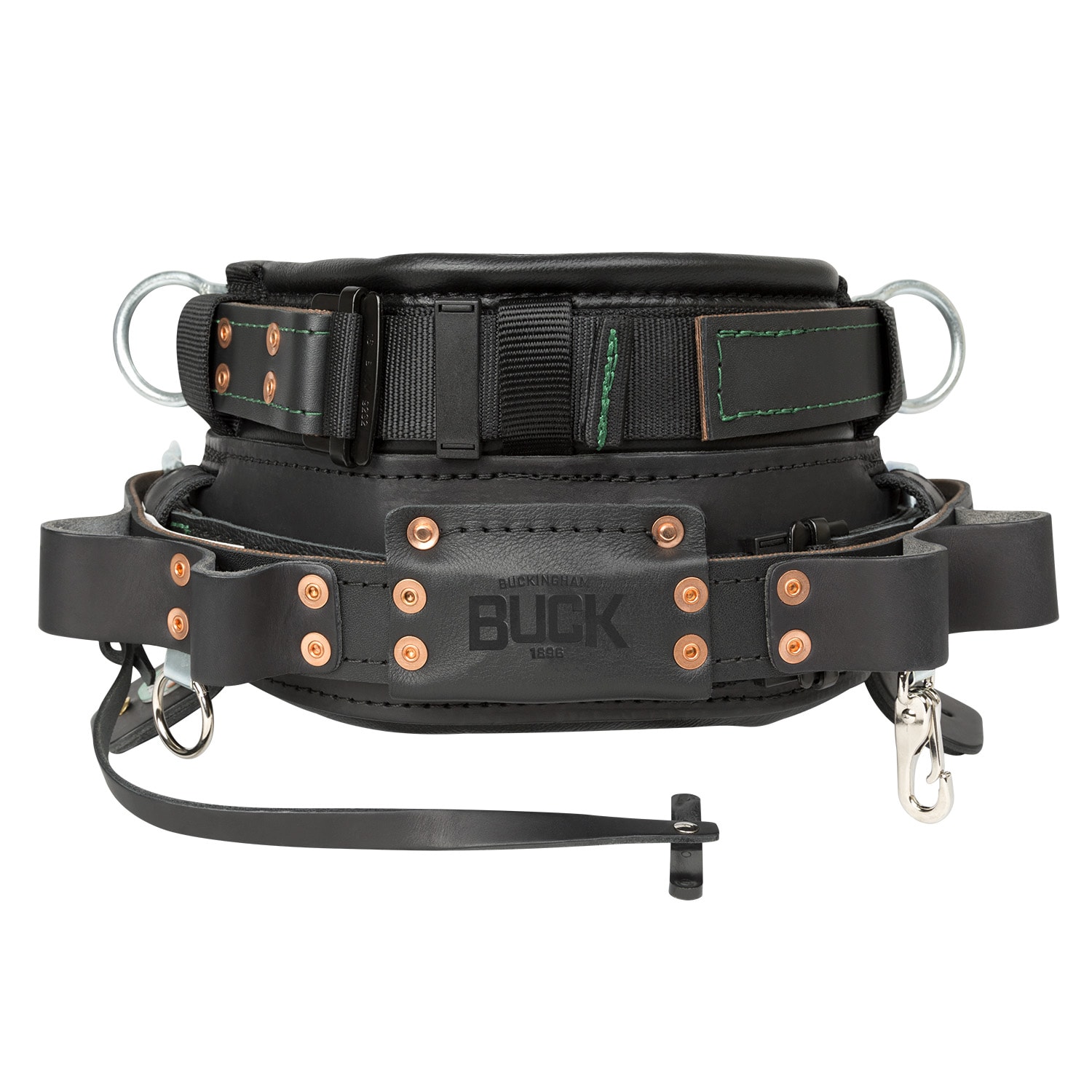 Buckingham Revolutionary Patented Adjustable 4 D-Ring Body Belt
